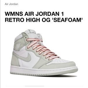 AIR JORDAN 1 RETRO HIGH OG 'SEAFOAM